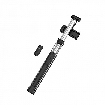 Монопод для селфи Hoco K10B, Bluetooth, черный