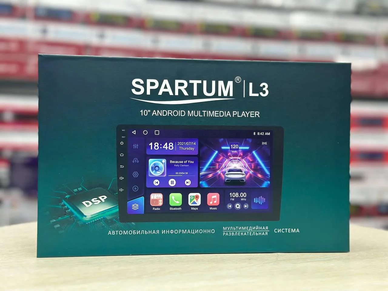 Автомагнитола SPARTUM L3 4+64GB